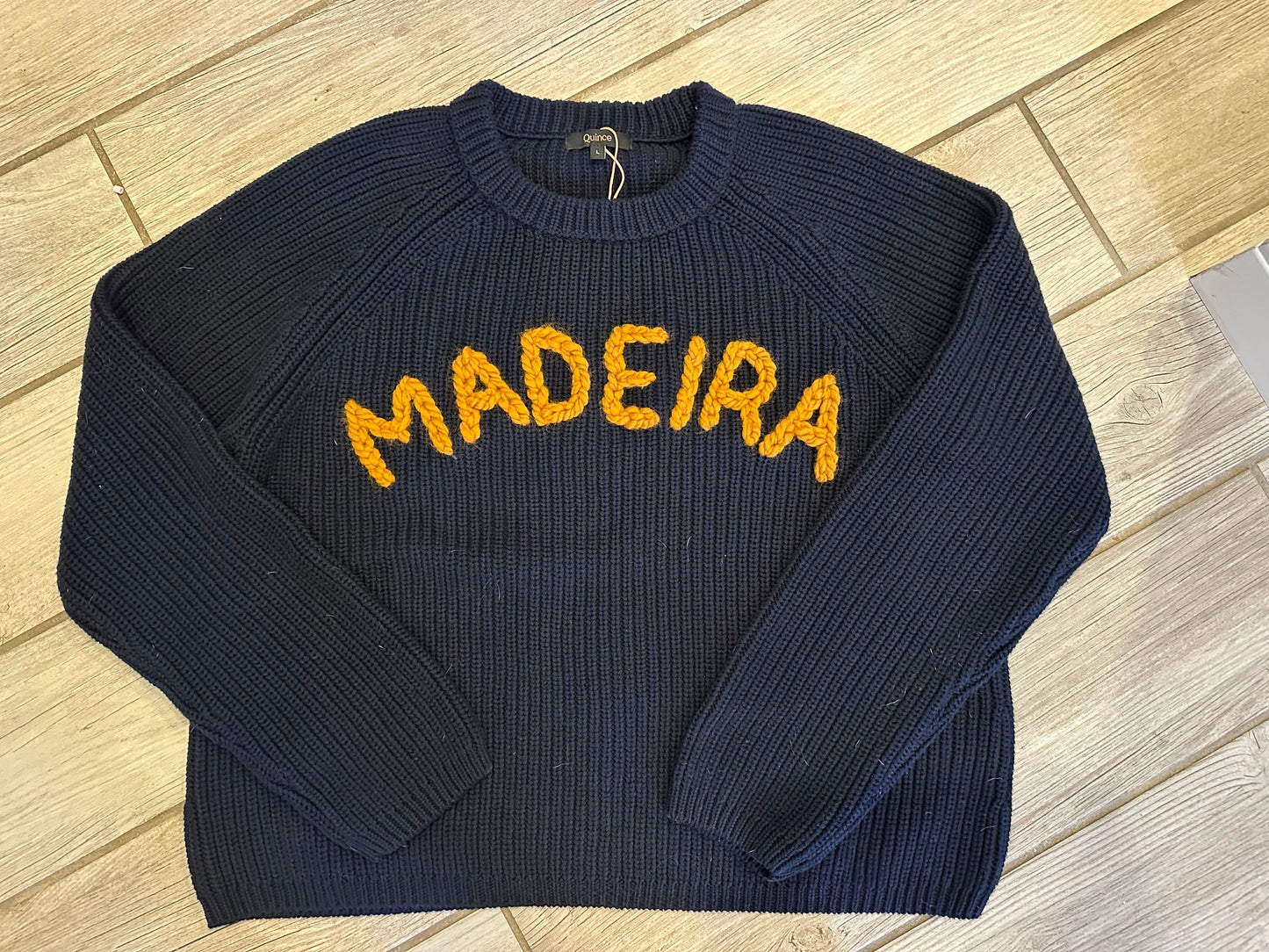 Madeira Cotton Knit Sweater