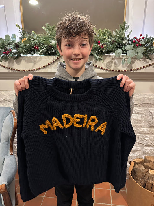 Madeira Cotton Knit Sweater